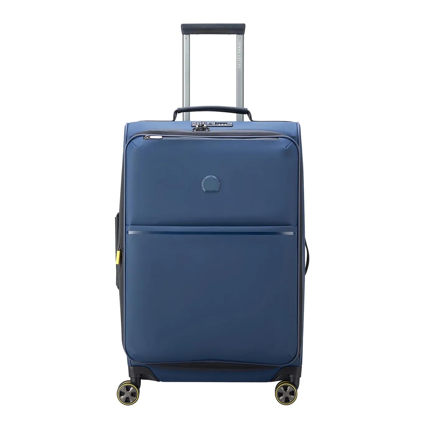 Delsey  soft trolley m expandable Blauw  Blauw main product image