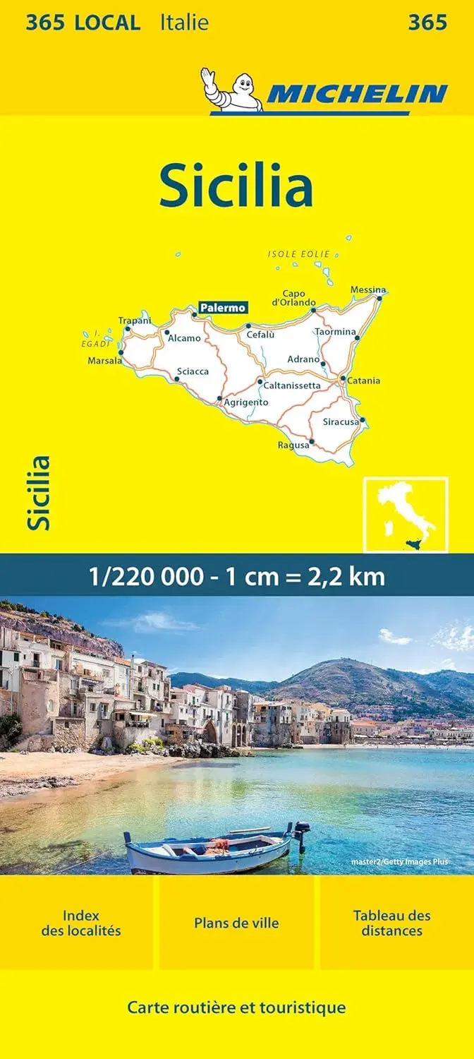 Wegenkaart Local 365 Sicilië