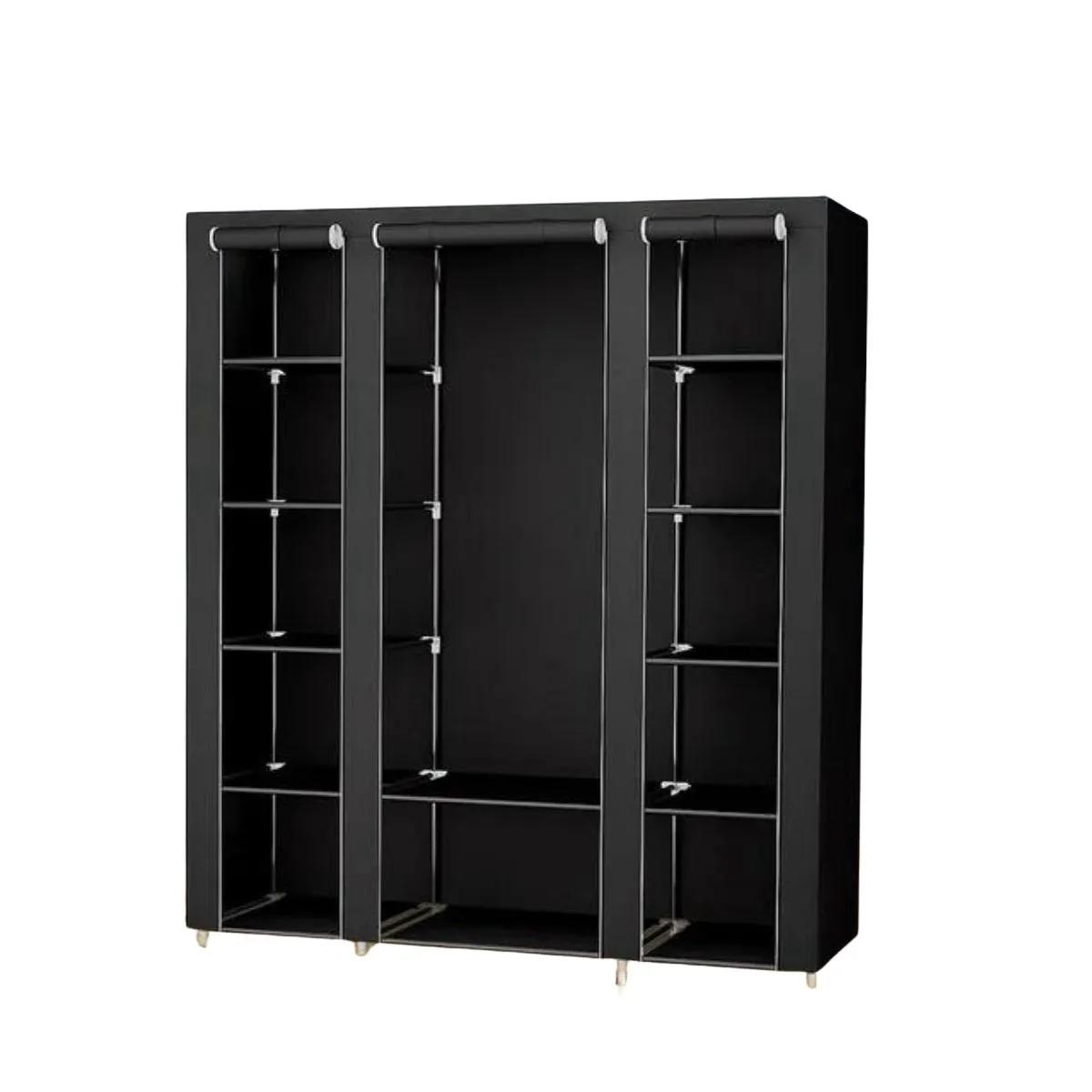 Goliving  Opvouwbare Kledingkast 175x150x45cm  Zwart