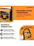 Noodradio® Solar Powerbank 10.000 mAh