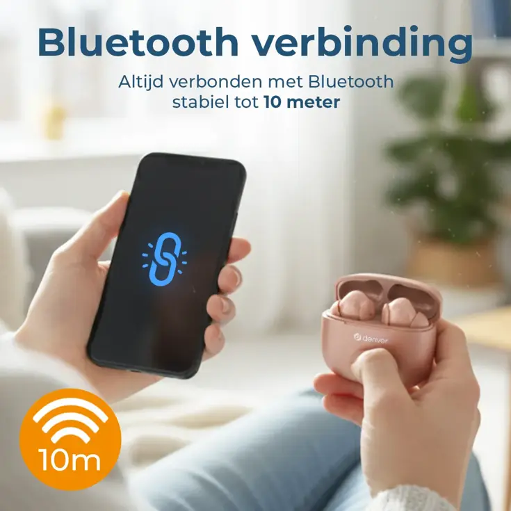 In-ear Draadloze Bluetooth Oortjes Oordopjes