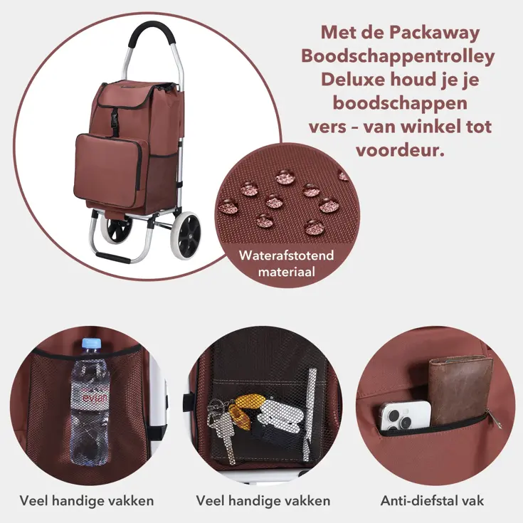 Boodschappentrolley 50L