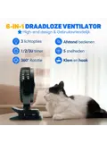 Ventilator MAX - Oplaadbaar & Draadloos Ultra Stil