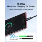 Nylon USB-C Kabel - 1.2m - Joyroom