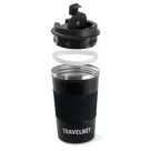 Travelnet thermosbeker voor onderweg - 380 ml