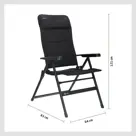 Festo standenstoel L grafiet zwart