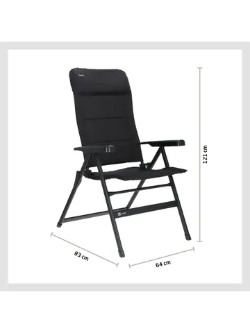 Festo standenstoel L grafiet zwart