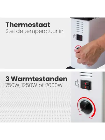 Auronic Convectorkachel – 2000W