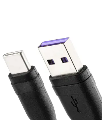 USB-C naar USB kabel – Nylon — 300cm