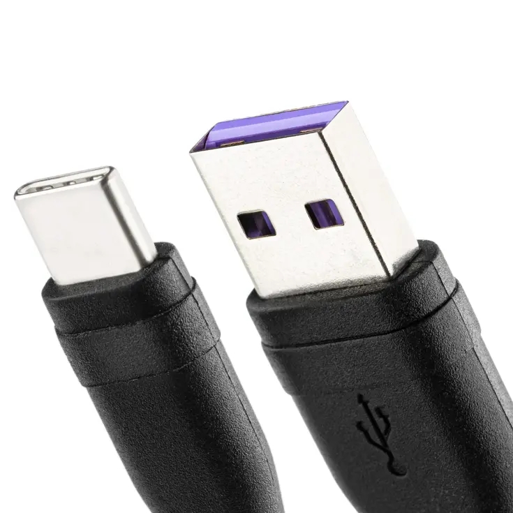 USB-C naar USB kabel – Nylon — 300cm