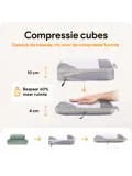 Packing cubes compressie set – 6-delig – Grijs