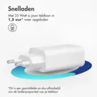 imoshion 35W Oplader 2x USB-C