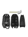 Smart key behuizing geschikt voor Peugeot/Citroen