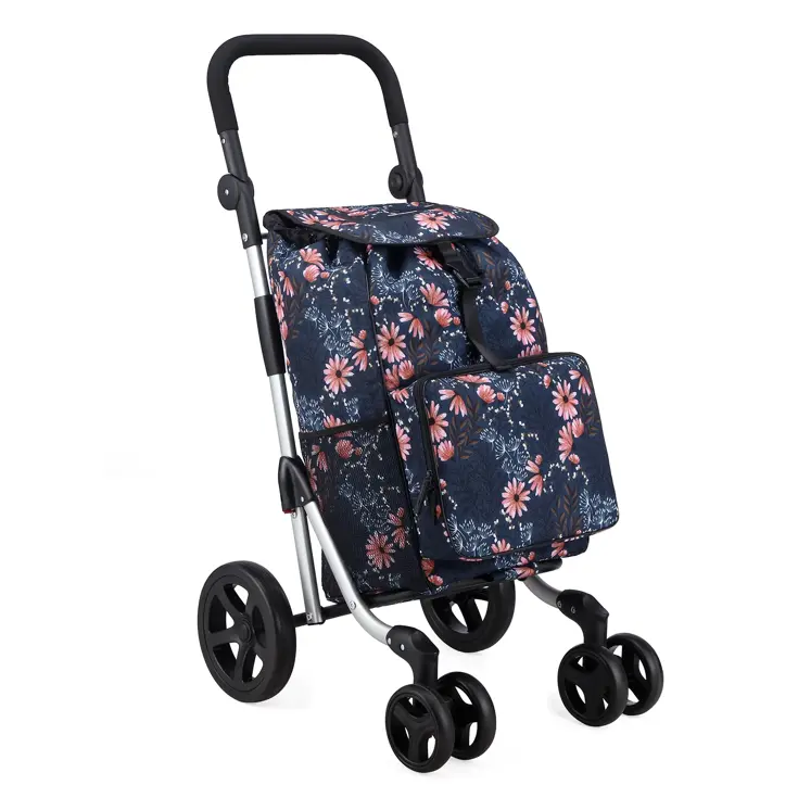 Boodschappentrolley 60L - 4 Wielen
