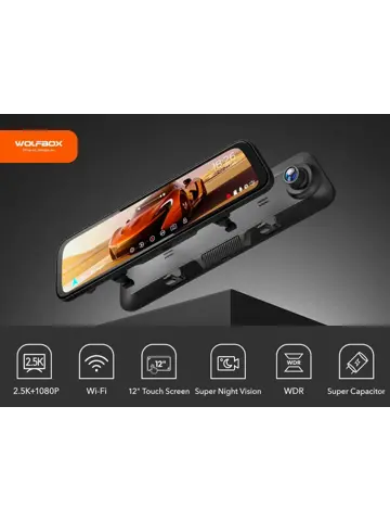 G840H 2K Wifi GPS 32gb Mirror dashcam