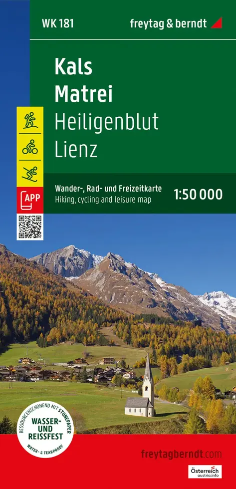 Wandelkaart WK181 Kals - Heiligenblut