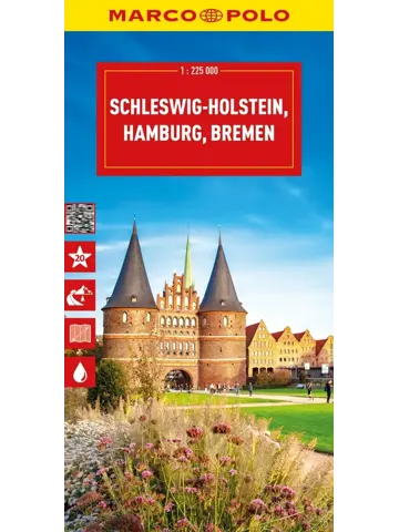 Wegenkaart 01 Sleeswijk-Holstein