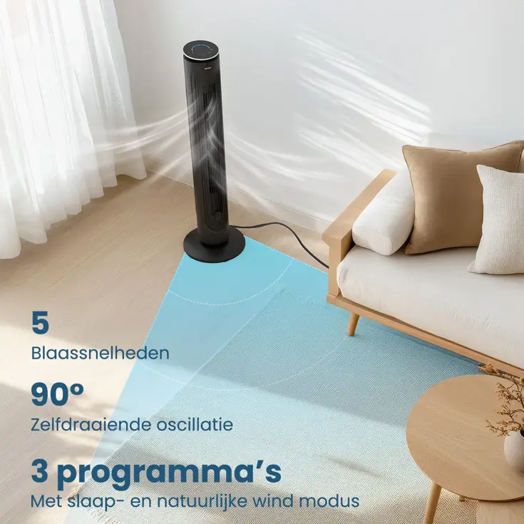 Torenventilator – 105 cm – 5 snelheden