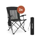Campingstoelen - Opvouwbaar - 2-Pack - 150KG
