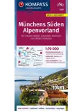 Fietskaart FK 3337 Münchens Süden