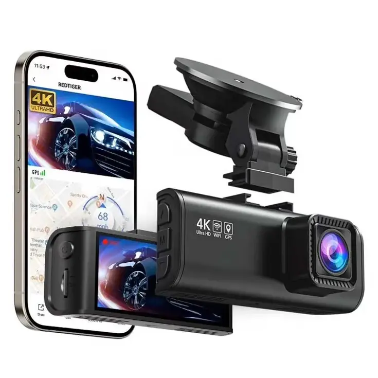 F7NP 4K Wifi GPS 2CH 128gb dashcam
