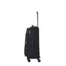 Travelite Chios 4 Wiel Trolley M black Zwart