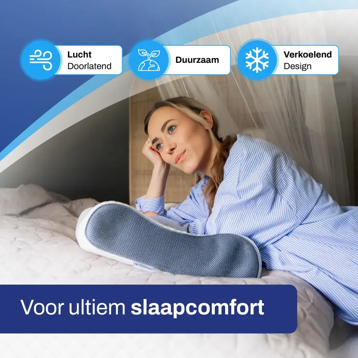 Ergonomisch Hoofdkussen voor Nekklachten