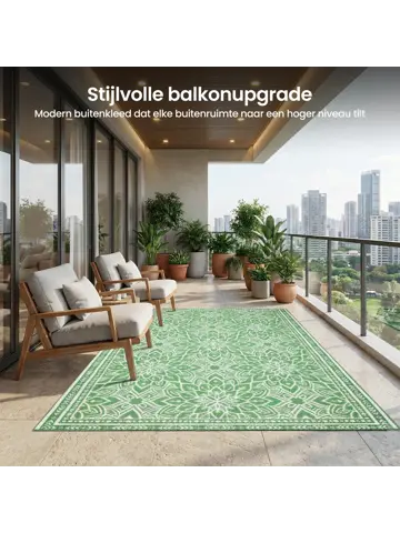 Buitenkleed - 183x290cm - Incl. Draagtas