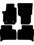 Automatten Volkswagen Amarok (2010-2016) - Basic