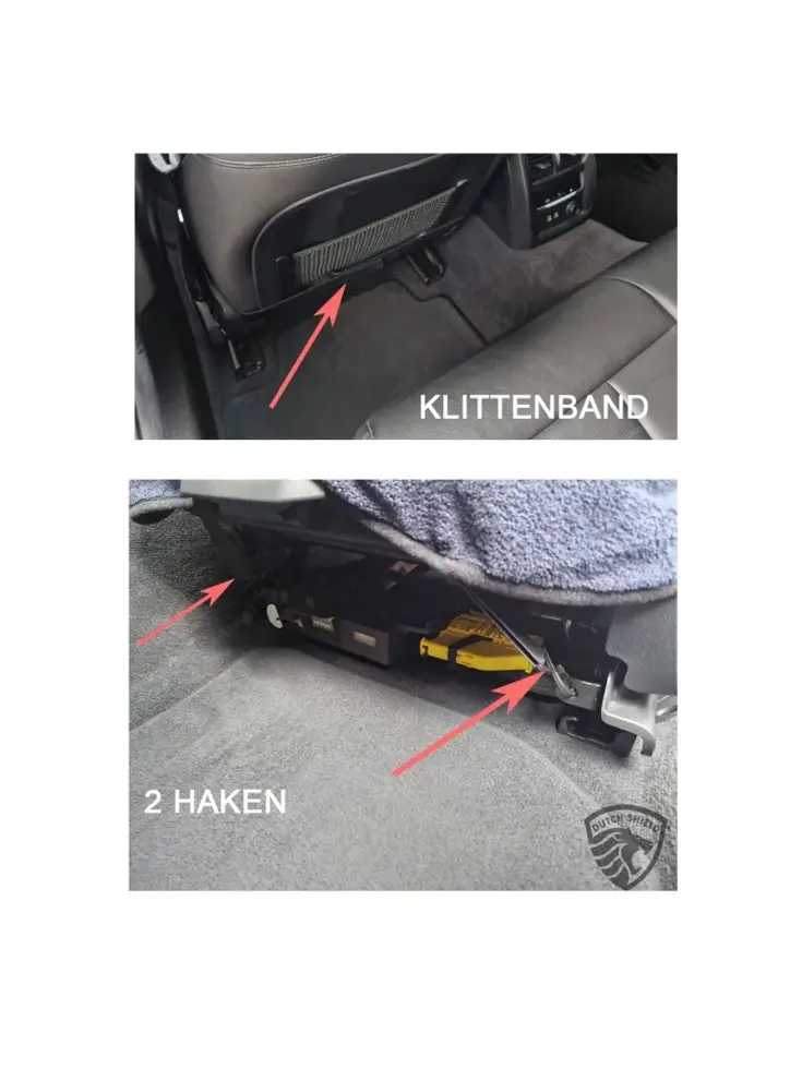 2x Microvezel Autostoelhoes Universeel