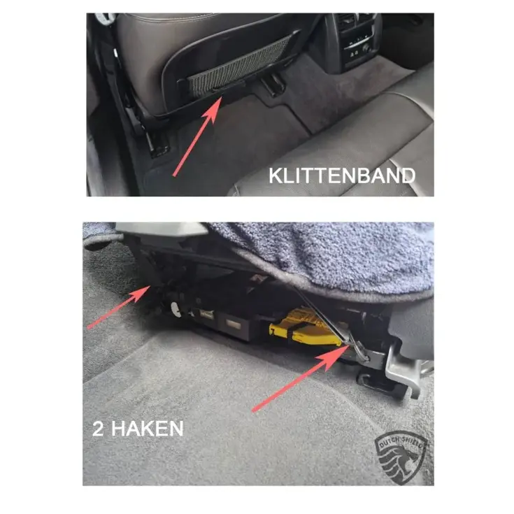 2x Microvezel Autostoelhoes Universeel