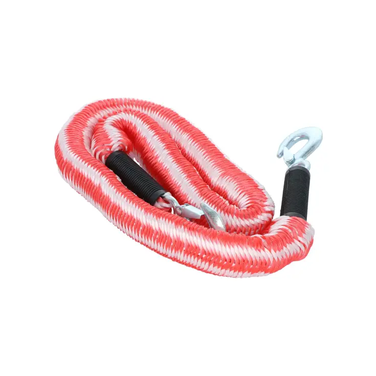Elastische sleepkabel 2800KG met veiligheidshaken