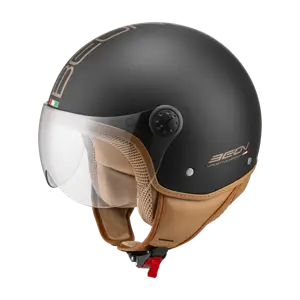 Design Luxe Scooterhelm met vizier