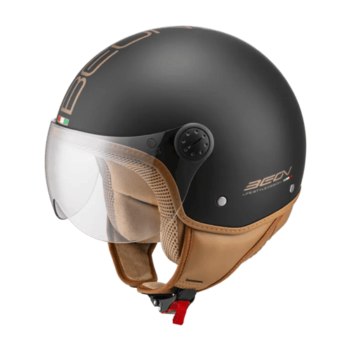 Design Luxe Scooterhelm met vizier