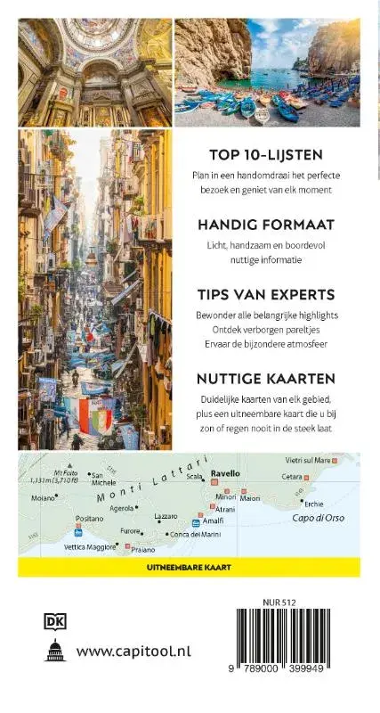 Capitool Reisgidsen Top 10 Napels en de Amalfikust 