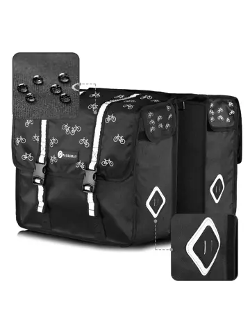 Dubbele Fietstassen 36L