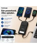 Solar Powerbank Zwart 10.000 mah