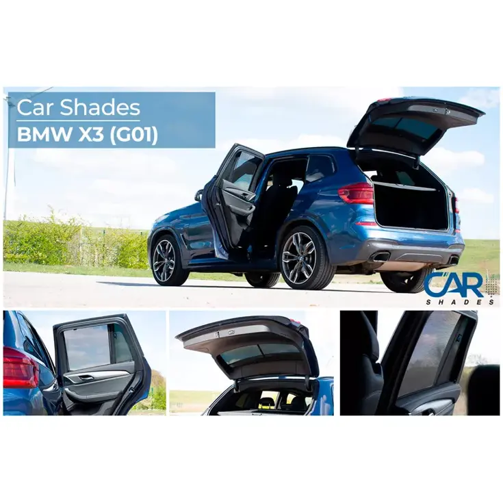 BMW X3 (G01) 2017 - Zonneschermen - Car Shades