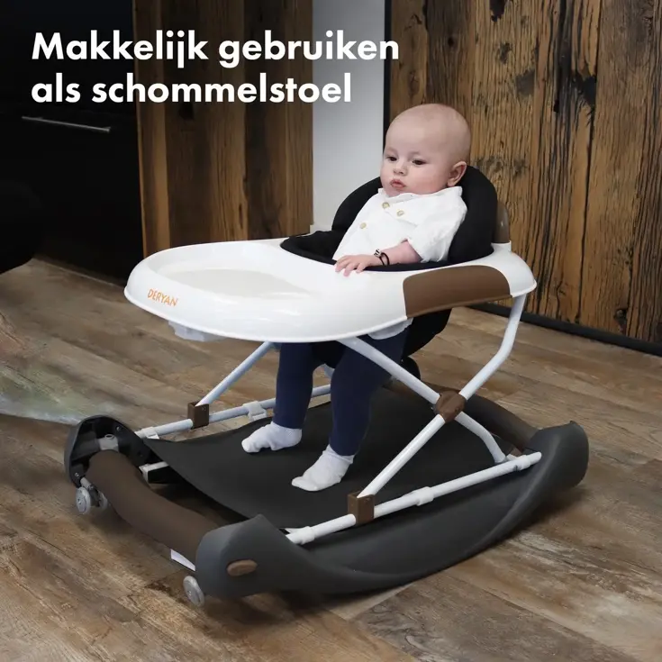 Luxe 4-in-1 Loopstoel - Inklapbaar - Met speelset