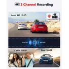 Redtiger F17 3CH 4K Wifi GPS 64gb dashcam