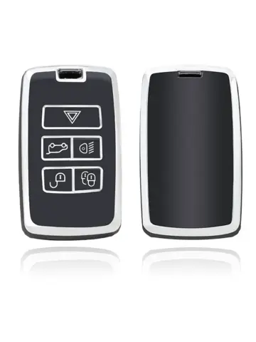 TPU Sleutelhoesje voor Jaguar zwart B5