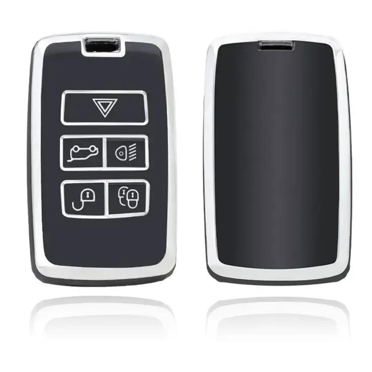 TPU Sleutelhoesje voor Jaguar zwart B5