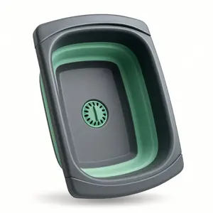 Opvouwbare afwasteil 8L met stop - Hem