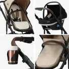Noa Kinderwagen 3-in-1 - met autostoel - Deryan