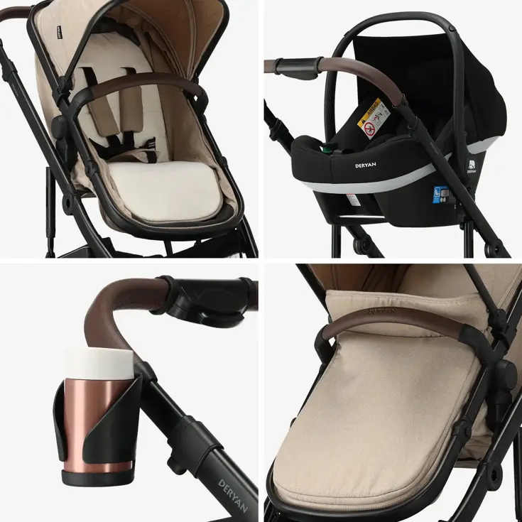 Noa Kinderwagen 3-in-1 - Inclusief autostoel