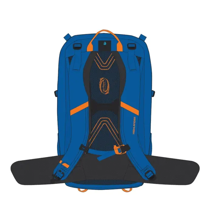Highlander Outdoor rugzak Vega heren 25L