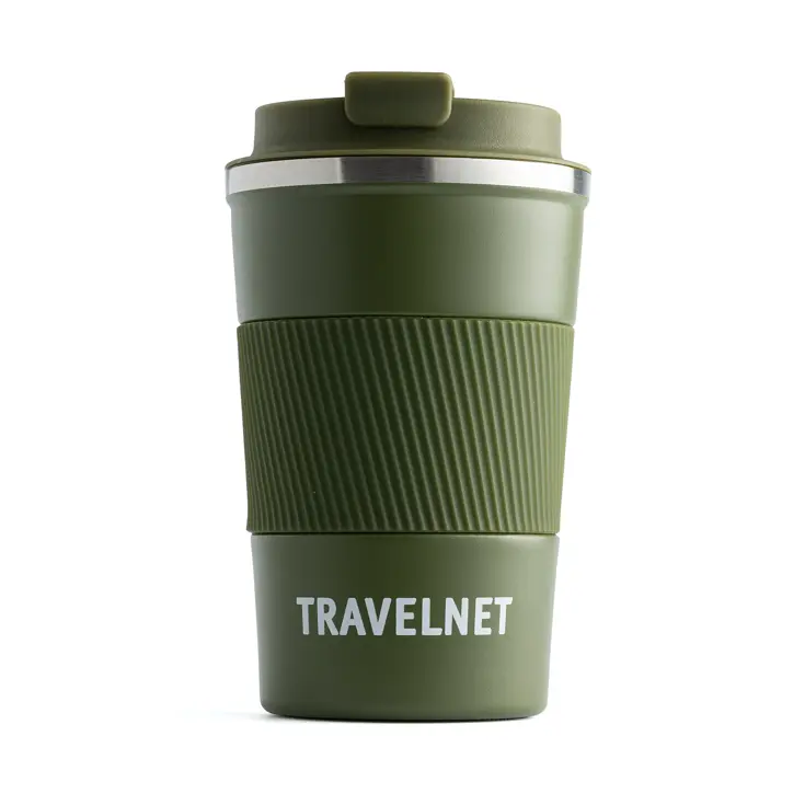 Travelnet thermosbeker voor onderweg - 380 ml