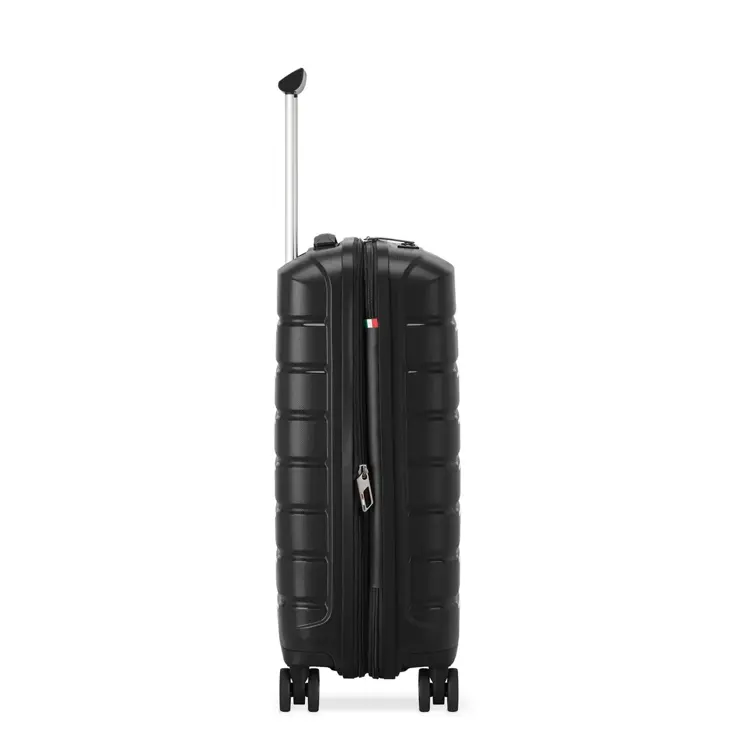Roncato B-Flying expandable trolley 55 Zwart