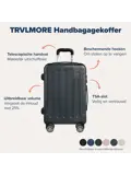 Handbagage Koffer – 45L – Donkergrijs