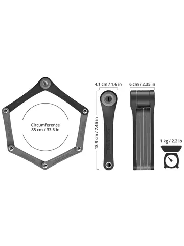 Vouwslot Foldylock 85 Compact